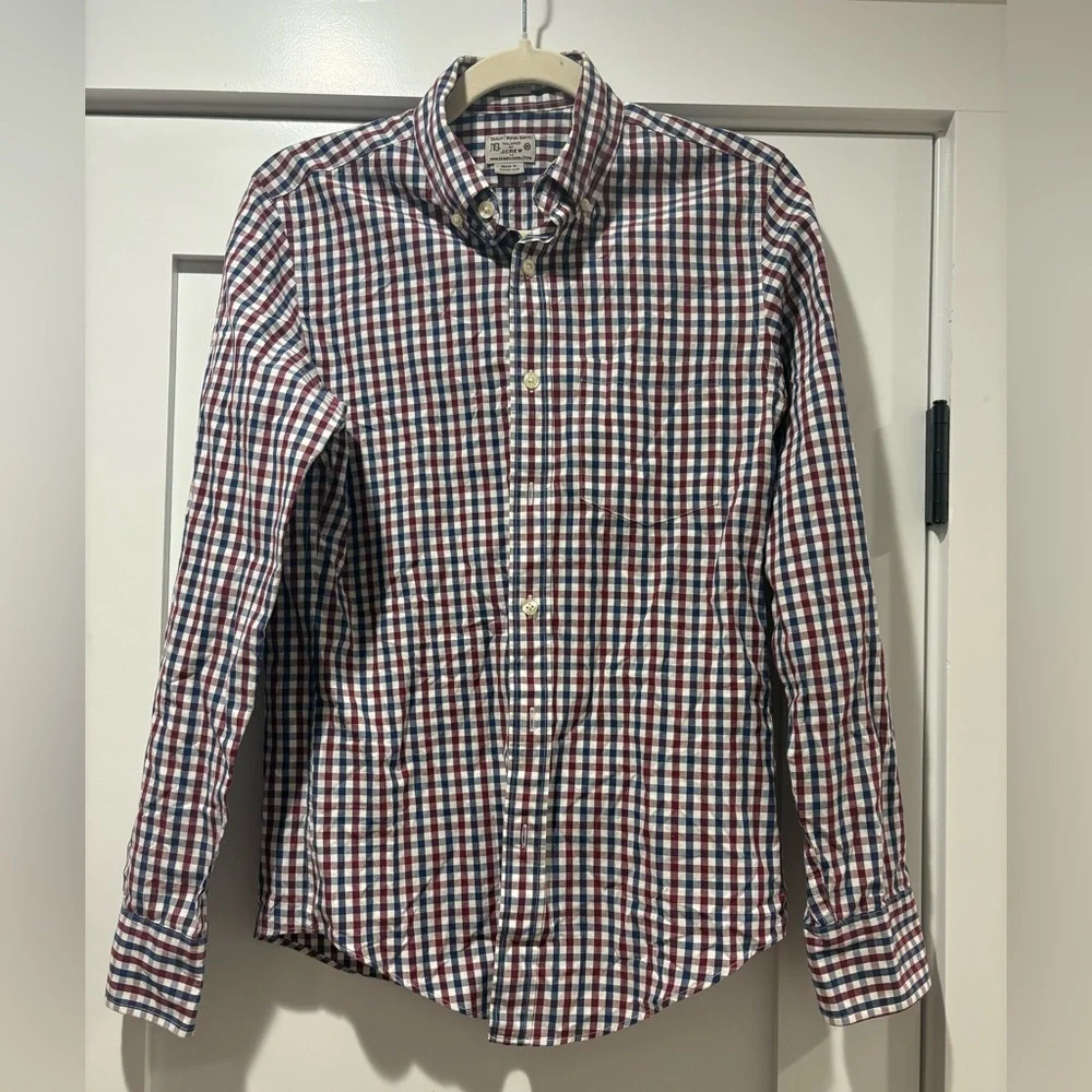 Jcrew  Men's Checkered Button Down Shirt - slim fit